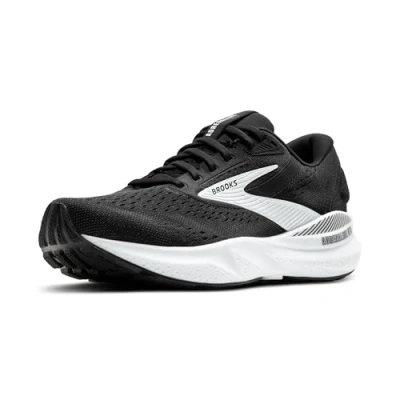 Abbildung von Brooks Adrenaline GTS 24 Stützender Laufschuh für Herren, Schwarz/Weiß, 42.5 EU