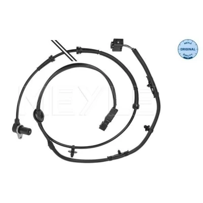Abbildung von MEYLE 114 800 0034 ABS Sensor Hinterachse links ORIGINAL Quality aktiver 2, 6 1650 1335 für Verschleißwarnanzeiger vorbereitet 12
