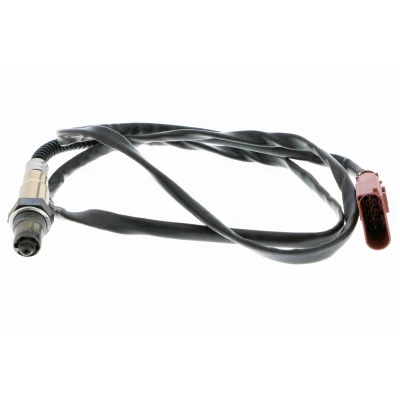 Abbildung von VEMO Original Quality V10 76 0016 Lambdasonde vorne links nach Katalysator M18 x 1,5 Diagnosesonde, Gewinde vorgefettet braun 4 D Form