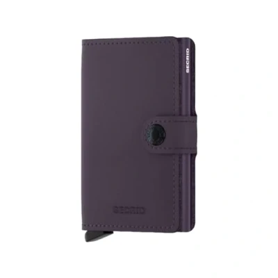 Abbildung von Secrid Miniwallet Portemonnaie Matte dark purple