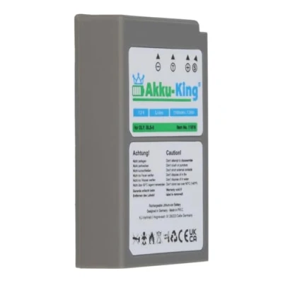 Abbildung von Akku King kompatibel mit Olympus BLS 5, 50 Li Ion 1100mAh für OM D E M10, M10 Mark II, Pen P3, PL2, PL3, PL5, PL6, PL9