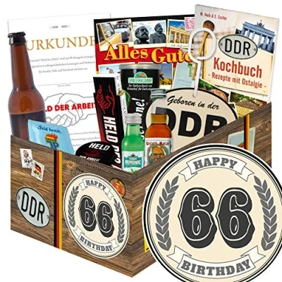 Abbildung von 66. Geburtstagsgeschenk/Männerset / 66 Geburtstag Geschenke Mann