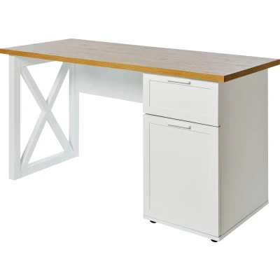 Abbildung von Jahnke Schreibtisch &quot;Chalet&quot;, im Landhausstil, Breite 140 cm