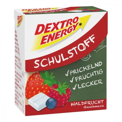Abbildung von Dextro Energy Schulstoff Waldfrucht Täfelchen