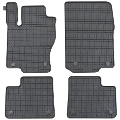 Abbildung von PETEX Gummimatten passend für M Klasse (W166) ab 11/2011 06/2015 / GL (X166) 11/2012 10/2015 GLE Coupe 07/2015 02/2019 GLS 11/2015 schwarz 4 teilig