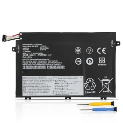 Abbildung von K KYUER 45Wh L17L3P51 L17C3P51 Laptop Akku für Lenovo ThinkPad E480 E485 E490 E495 E580 E585 E590 E595 E14 E15 01AV445 01AV446 01AV447 01AV448 L17M3P52 L17M3P51 SB10K97607 SB10K97608 SB10K97609 3 Cell
