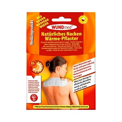 Abbildung von Wundmed Wärmepflaster / Schmerzpflaster Nackenplaster Wärme für ca. 8 Stunden 30 x 9,5 cm