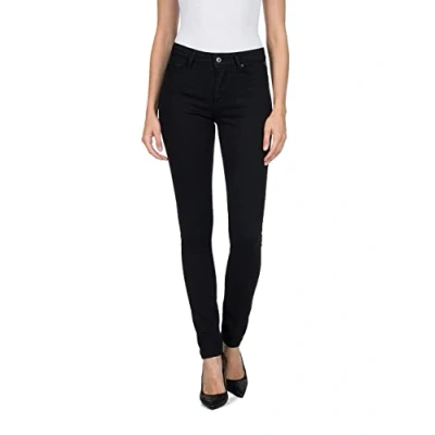 Abbildung von Replay Damen Jeans Luzien Skinny Fit, Black 098 (Schwarz), 32W / 32L