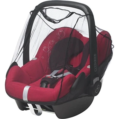Abbildung von Playshoes 601002 20 Mückennetz für die Babyschale, Baby Trage, schwarz