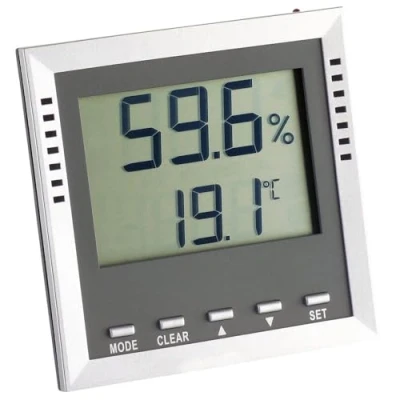 Abbildung von TFA® KLIMA GUARD 30.5010 Wetterstation grau, silber