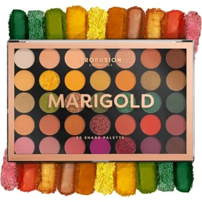 Abbildung von Profusion Cosmetics Marigold Lidschatten Palette für 35