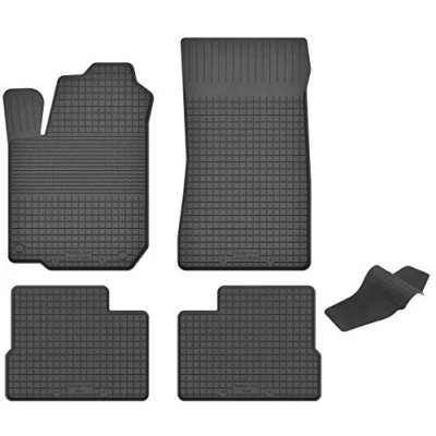Abbildung von Gummimatten mit Tunnel kompatibel FIAT Bravo II (Bj. 2006 2016) ideal angepasst 5 Teile EIN Set