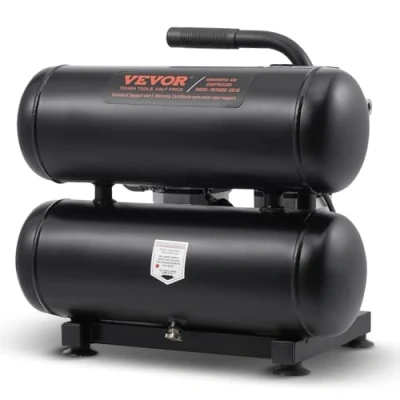 Abbildung von VEVOR Kompressor 18L Luftkompressor 120PSI Druckluft 650W Flüsterkompressor