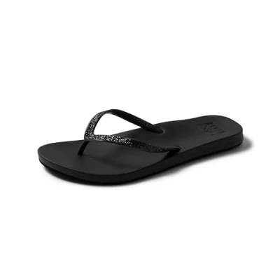 Abbildung von Reef Damen Cushion Bounce Stargazer schwarz Zehentrenner