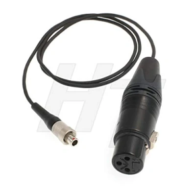 Abbildung von Mikrofon Audio XLR 3 Pin auf FVB 00B Kabel für Sennheiser SK50 SK250 SK2000 Transmitter (100 cm)