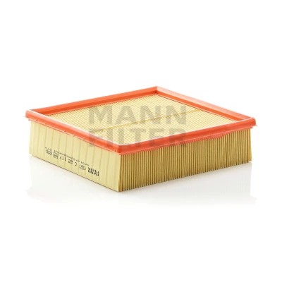 Abbildung von MANN FILTER C 22 117 Luftfilter 58 213 Filtereinsatz VOLKSWAGEN: TRANSPORTER 3 Pritsche/Fahrgestell, Bus, 2 Bus