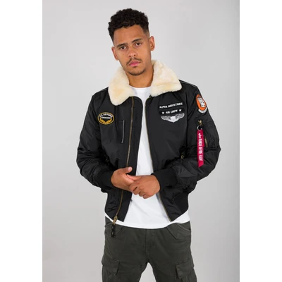 Abbildung von Alpha Industries Injector AIR Force Winterjacke, Herren, Größe: Small, Black