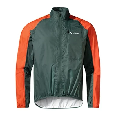 Abbildung von Vaude DROP III Regenjacke / wasserabweisende Jacke, Herren, Größe: Medium, Dusty forest
