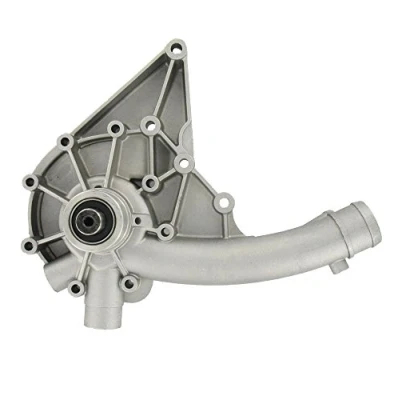 Abbildung von SKF VKPC 88613 Wasserpumpe mit Dichtungen Metall für Keilriementrieb MERCEDES BENZ: W123 Limousine, Coupe, T modell