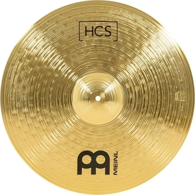 Abbildung von Meinl Cymbals HCS Ride — 20 Zoll (Video) Schlagzeug Becken (50,80cm) Messing, Traditionelles Finish (HCS20R)