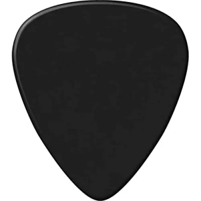 Abbildung von JIM DUNLOP Plektrum Genuine Celluloid Classic, 12 Stück, Schwarz, extra Stark