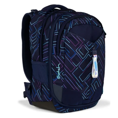 Abbildung von Satch Match Schulrucksack Einzeln Purple Laser Dunkelblau