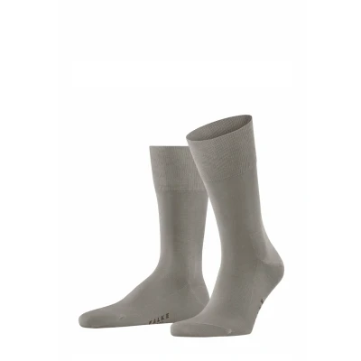 Abbildung von FALKE Herren Socken Tiago M So nachhaltige Fil D&#039;Ecosse Baumwolle einfarbig 1 Paar, Grau Cinder 3553, 41 42