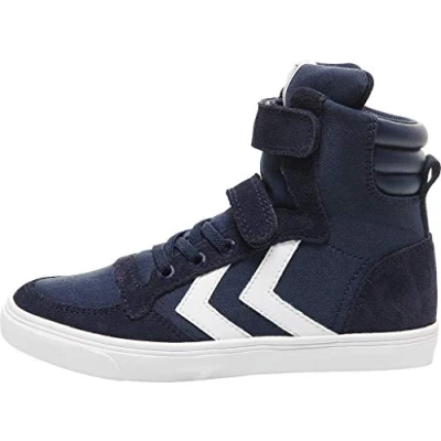 Abbildung von Hummel Slimmer Stadil Sneaker high für Kinder, Größe: 32, Dress blue Schuhe