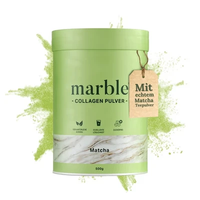 Abbildung von marble Collagen Matcha 500 g