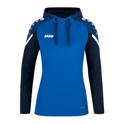 Abbildung von JAKO Damen Kapuzensweatshirt Performance, Royal/Marine, 42