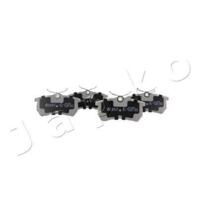 Abbildung von JAPKO 510005 Bremsbelagsatz Hinterachse FORD: FIESTA 6, 5, Focus Mk1 Schrägheck
