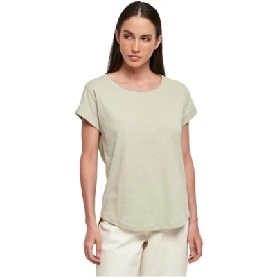 Abbildung von Build Your Brand Damen BY036 Ladies Long Slub Tee T Shirt, softsalvia, XL