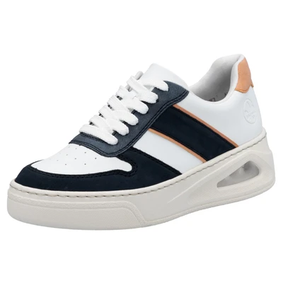 Abbildung von Rieker Sneaker low, Damen, Größe: 39, Blau Schuhe