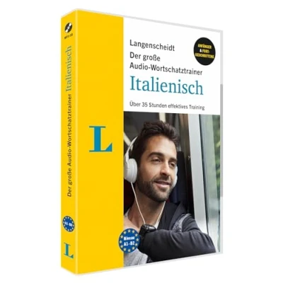 Abbildung von Langenscheidt Der große Audio Wortschatztrainer Italienisch: Über 35 Stunden effektives Training (Langenscheidt Wortschatztrainer)