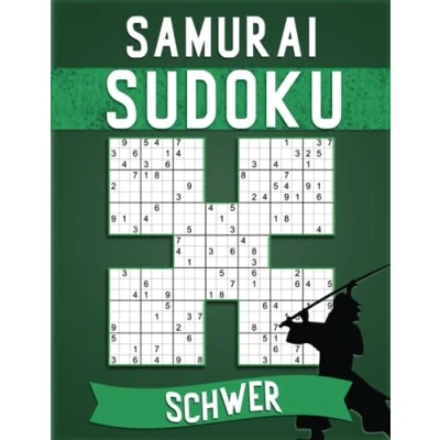 Abbildung von 250 Sudoku Samurai Erwachsene Großdruck Schwer: Sudokus für Senioren mit Lösungen, Geschenkidee Erwachsene, und Großeltern Senioren.