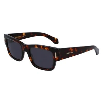 Abbildung von Ferragamo Unisex Sonnenbrille, Größe: One Size, Dark tortoise