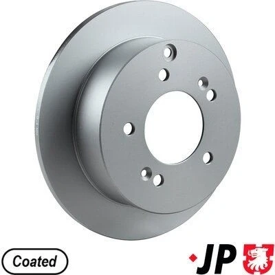 Abbildung von JP GROUP 3563200700 Bremsscheibe Hinterachse 262 10 5 voll beschichtet HYUNDAI: Tucson, Sonata V, XG, KIA: Sportage II, Magentis II