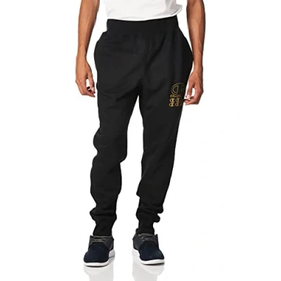 Abbildung von Champion Herren Reverse Weave Jogger Trainingshose, Schwarz/C Logo, 27 32