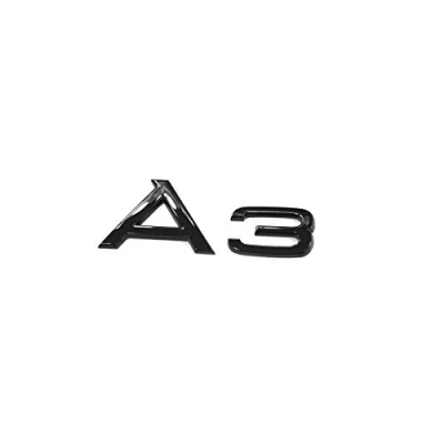 Abbildung von Audi 8Y0071803 Schriftzug A3 schwarz Tuning Exclusive Black Edition Emblem