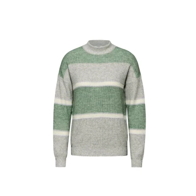 Abbildung von Cecil Struktur Strickpullover, Damen, Größe: XXL, Grün