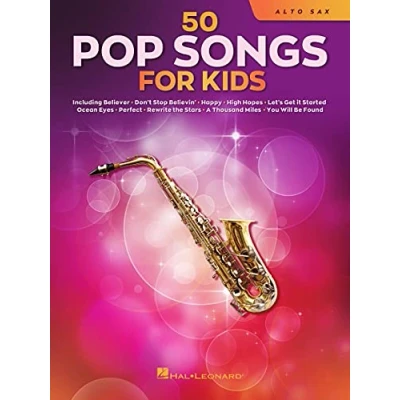 Abbildung von 50 Pop Songs For Kids Alto Sax: Sax
