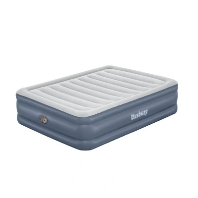 Abbildung von Bestway TriTech Luftbett mit integrierter Elektropumpe Double XL/Hi 203 x 152 51 cm