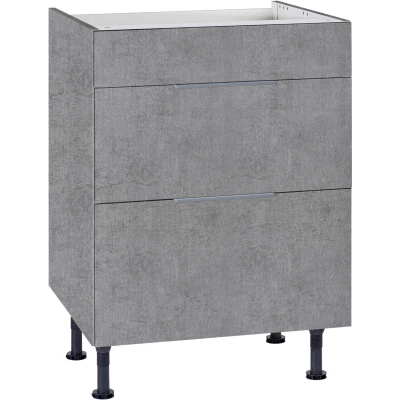 Abbildung von OPTIFIT Kochfeldumbauschrank &quot;Tara&quot;, mit Vollauszug und Soft Close Funktion, Breite 60 cm