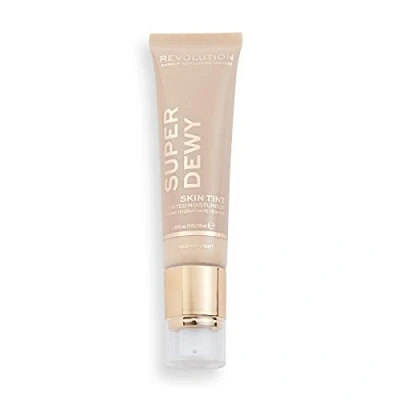 Abbildung von Makeup Revolution Superdewy Tinted Moisturiser Getönte Tagespflege, Damen, Größe: 55 ml, Medium tan