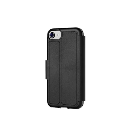 Abbildung von tech21 EvoLite Wallet Case für iPhone SE (2022)/(2020)/8/7 3 Kartenschlitz Walle, Schwarz
