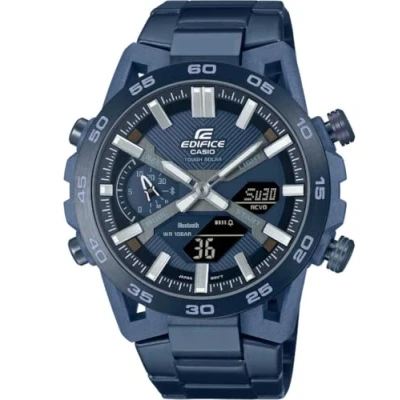 Abbildung von Casio ECB 2000CB 2AEF Edifice Herrenuhr Sospensione Solar Bluetooth Blau