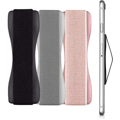 Abbildung von VOARGE 3 Pcs Premium Smartphone Finger Halterung Selbstklebender Handy Griff, Smartphonehalter, Selfie Handyhalter, Halter Griff Einhandbedienung Gemischte Farbe