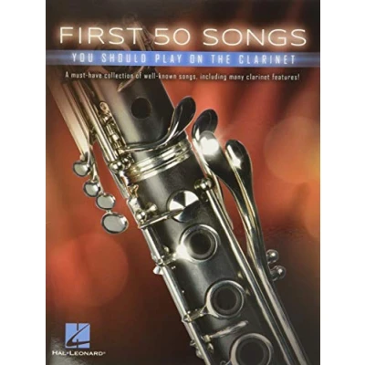 Abbildung von First 50 Songs You Should Play On Clarinet (Book): Noten, Sammelband für Klarinette