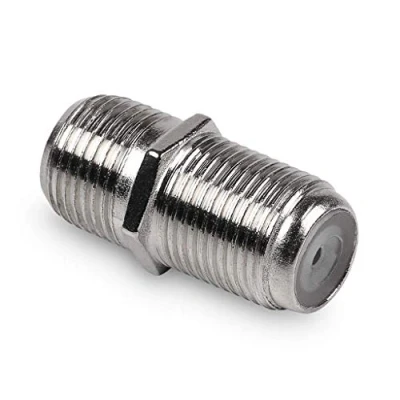 Abbildung von HEITECH F Verbinder für Koax Stecker zum Verlängern von Koaxialkabel Sat Adapter Kabel BK Anlagen