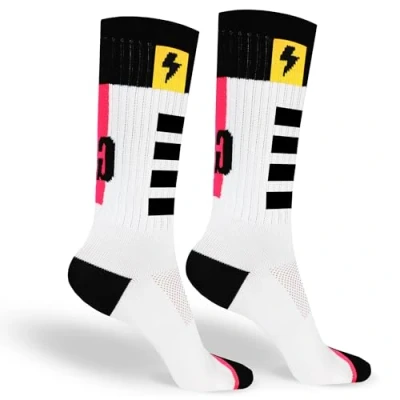 Abbildung von Sport Socken für Männer und Frauen Ideale Laufen, Basketball, Radfahren Padel Inshock Barcelona